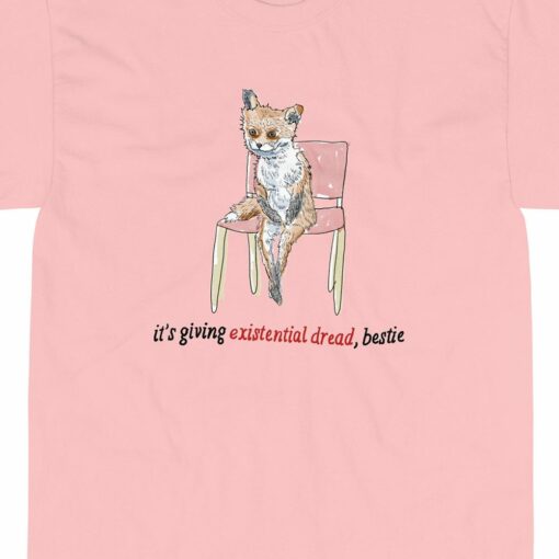 Existential Dread Meme Short Sleeve T-shirt