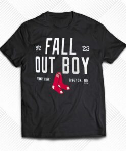 Fall Out Boy Fenway Park Tour T-shirt Fall Out Boy Fenway Park Tour T-shirt