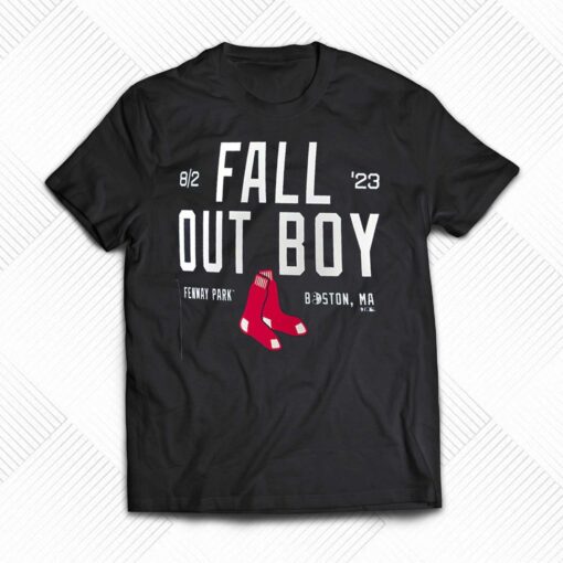 Fall Out Boy Fenway Park Tour T-shirt