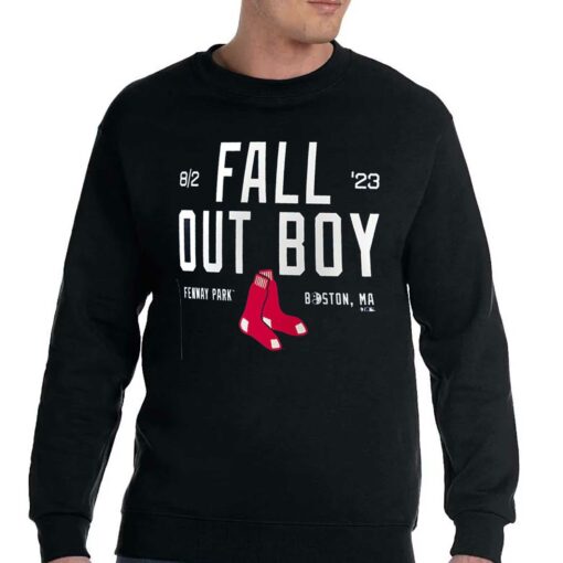 Fall Out Boy Fenway Park Tour T-shirt