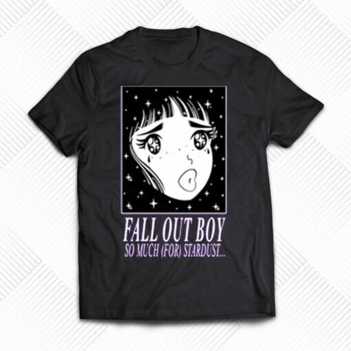 Fall Out Boy Shop So Much For Stardust Anime T-shirt