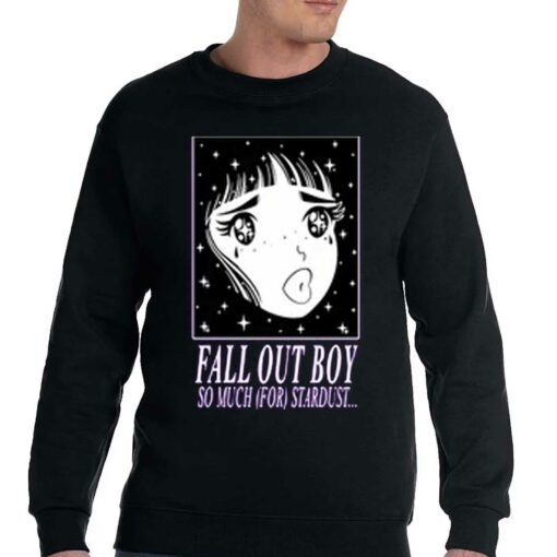 Fall Out Boy Shop So Much For Stardust Anime T-shirt