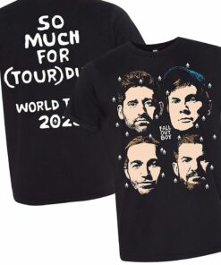Fall Out Boy Unisex So Much For Stardust Tour T-shirt 2 Fall Out Boy Unisex So Much For Stardust Tour T shirt 3