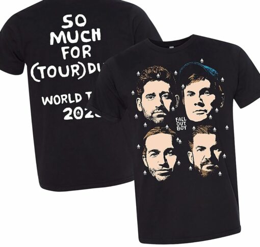 Fall Out Boy Unisex So Much For Stardust Tour T-shirt