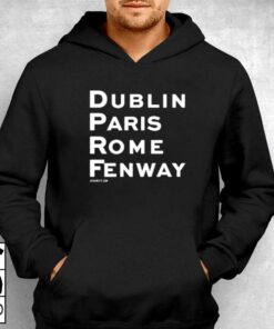 Famous Places Dublin Paris Rome Fenway T-shirt 2 Famous Places Dublin Paris Rome Fenway T shirt 3