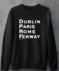 Famous Places Dublin Paris Rome Fenway T-shirt 3 Famous Places Dublin Paris Rome Fenway T shirt 4