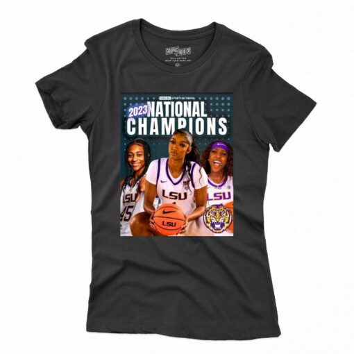 Fangirl Sports Network 2023 Lsu Tigers National Champions Shirt