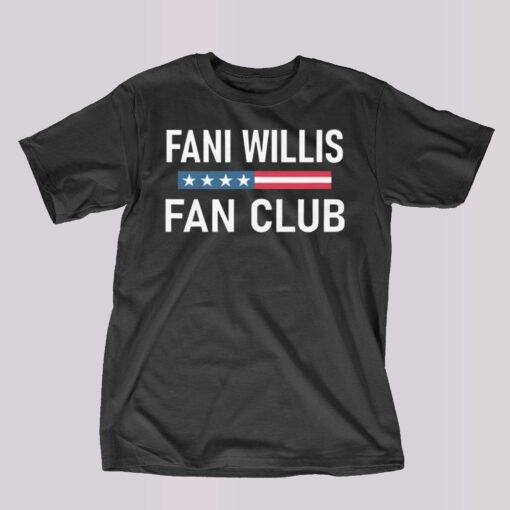 Fani Willis Fan Club T Shirt District Attorney Fani Willis Sweatshirt Da Fani Willis Trump Shirts