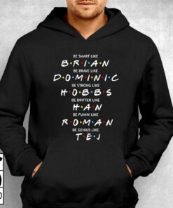 Fast And Furious Brian Dominic Hobbs Han Roman Tej Shirt 3