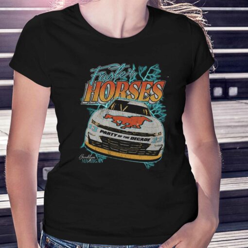 Faster Horses Store 2023 Race Car T-shirt