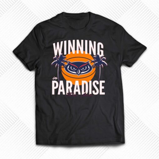 Fau Owls Homefield Winning Paradise T-shirt