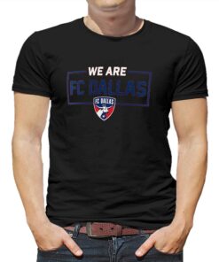 Fc Dallas We Are Logo T-shirt Fc Dallas We Are Logo T-shirt