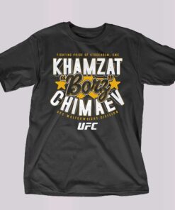 Fc Khamzat Borz Chimaev Script T-shirt Fc Khamzat Borz Chimaev Script T-shirt