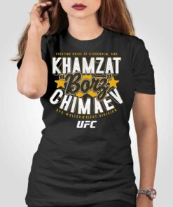 Fc Khamzat Borz Chimaev Script T-shirt Fc Khamzat Borz Chimaev Script T-shirt