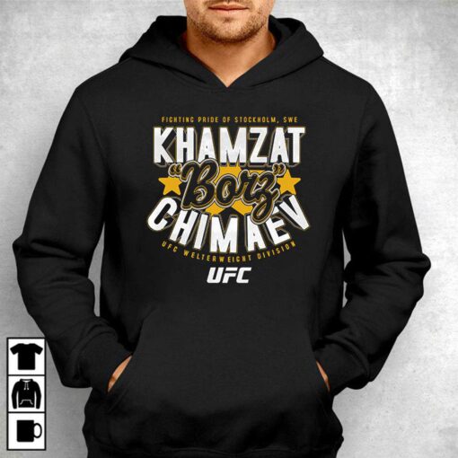 Fc Khamzat Borz Chimaev Script T-shirt