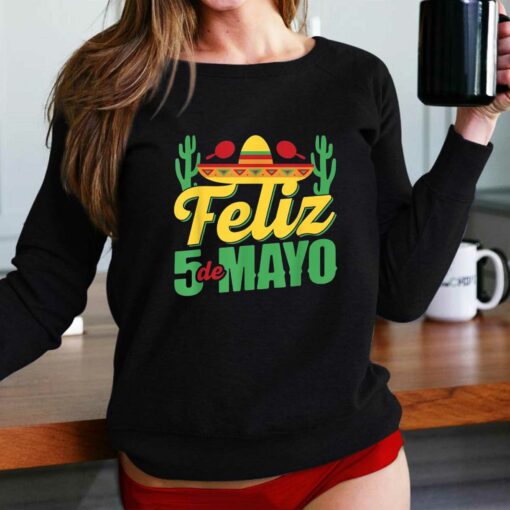 Feliz 5 De Mayo Mexico Cinco De Mayo Fiesta Party T-shirt