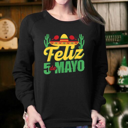 Feliz 5 De Mayo Mexico Cinco De Mayo Fiesta Party T-shirt