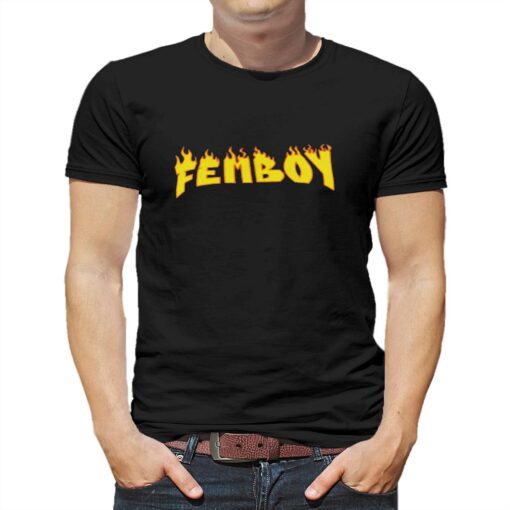 Femboy Flames T-shirt