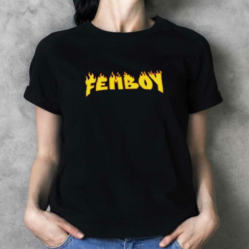 Femboy Flames T-shirt