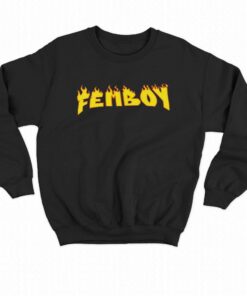 Femboy Flames T shirt 4