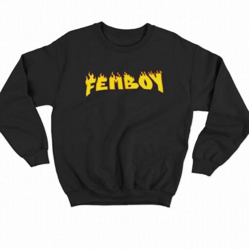 Femboy Flames T-shirt