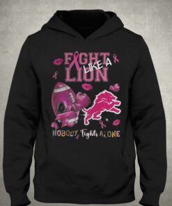 Fight Like A Lion Nobody Fights Alone T-shirt 2 Fight Like A Lion Nobody Fights Alone T shirt 3