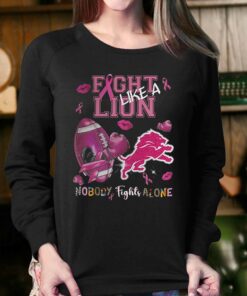 Fight Like A Lion Nobody Fights Alone T-shirt 3 Fight Like A Lion Nobody Fights Alone T shirt 4