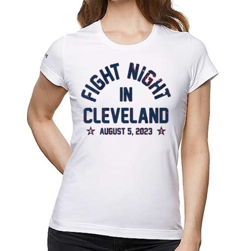 Fight Night In Cleveland Shirt