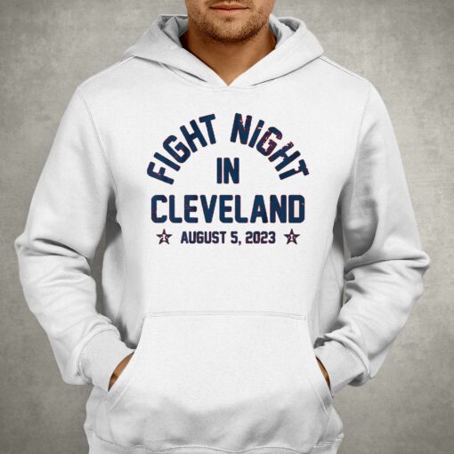 Fight Night In Cleveland Shirt