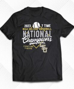 Fighting Tigers Lsu Tigers 2023 Ncaa Baseball 7 Time Champions Shirt Fighting Tigers Lsu Tigers 2023 Ncaa Baseball 7 Time Champions Shirt