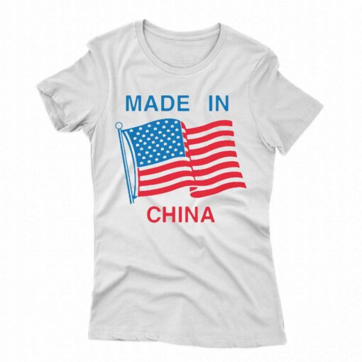 Flag Usa Made In China Shirt