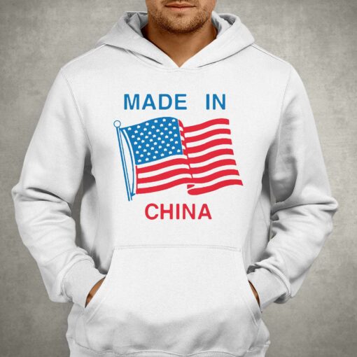 Flag Usa Made In China Shirt