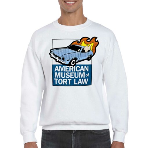 Flaming Ford Pinto Shirts Offered By The American Museum Of Tort Law Shirt