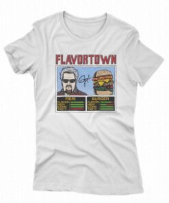Flavortown Jam Fieri Burger Shirt