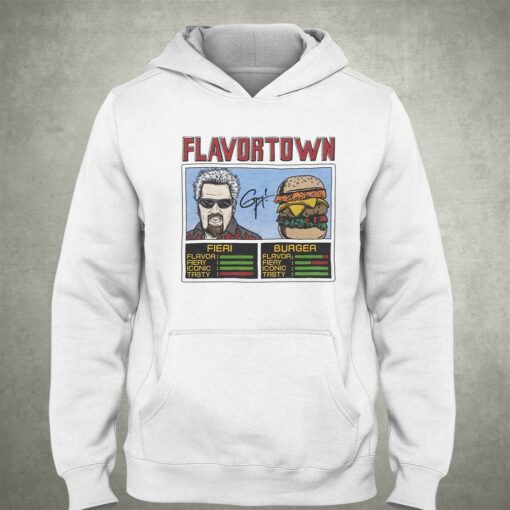 Flavortown Jam Fieri Burger Shirt