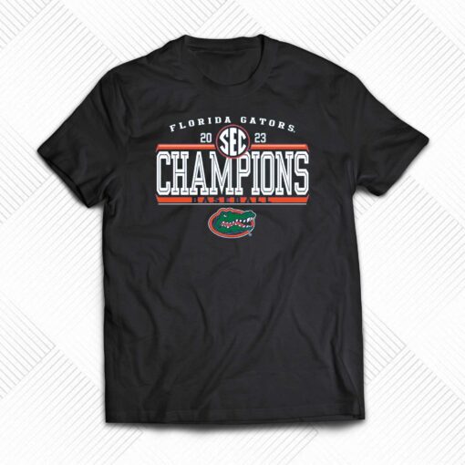 Florida Gators 2023 Sec Baseball Regular Season Champions T-shirt