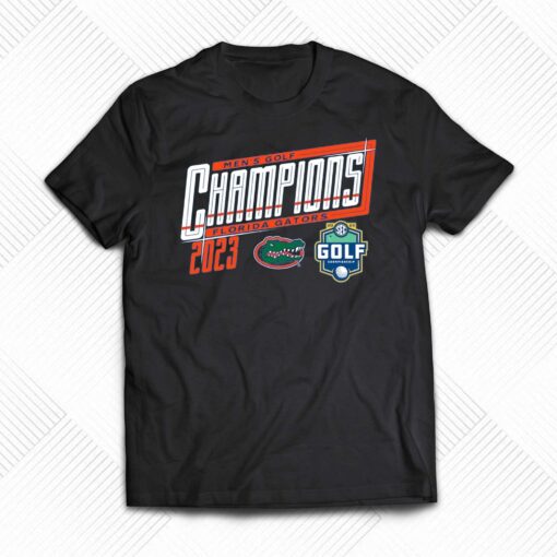 Florida Gators 2023 Sec Men’s Golf Champions T-shirt