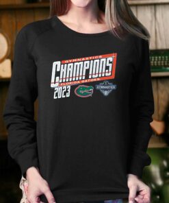 Florida Gators 2023 Sec Women's Gymnastics Tournament Champions Locker Room T-shirt 3 Florida Gators 2023 Sec Womens Gymnastics Tournament Champions Locker Room T shirt 4