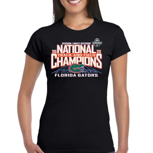 Florida Gators Blue 84 Unisex 2023 Ncaa Mens Outdoor Track Field National Champions T-shirt