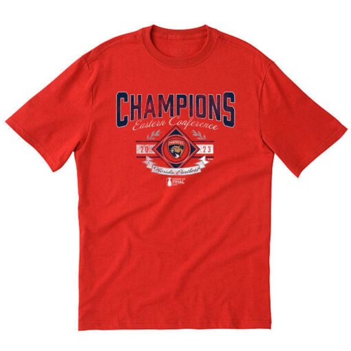 Florida Panthers 2023 Eastern Conference Champions Icing T-shirt