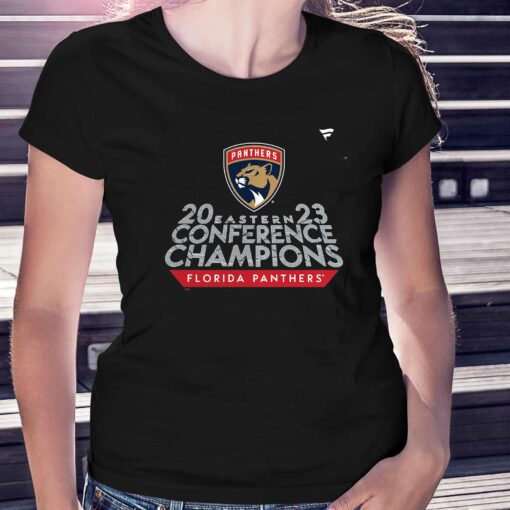 Florida Panthers 2023 Eastern Conference Champions Locker Room T-shirt