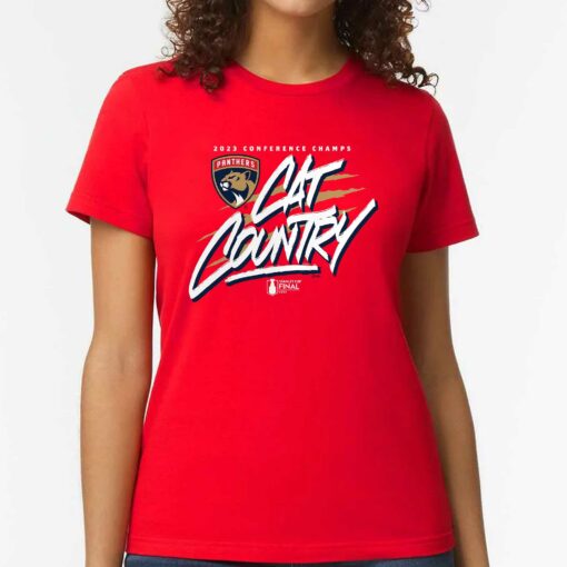 Florida Panthers Cat Country 2023 Eastern Conference Champions T-shirt