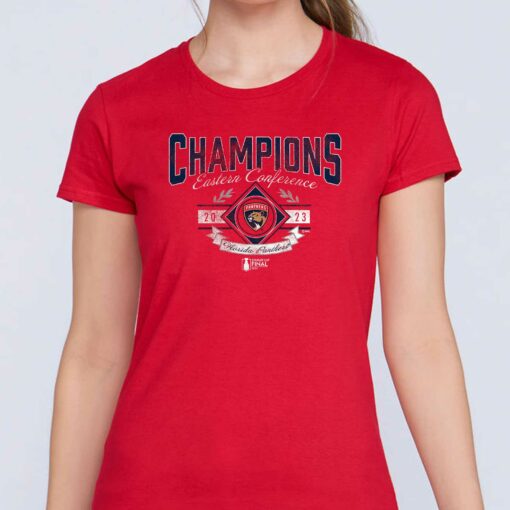 Florida Panthers Fanatics Branded 2023 Eastern Conference Champions Icing T-shirt