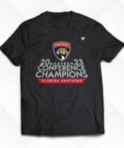 Florida Panthers Fanatics Branded 2023 Eastern Conference Champions Locker Room T-shirt Florida Panthers Fanatics Branded 2023 Eastern Conference Champions Locker Room T-shirt