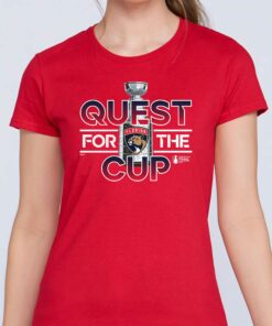 Florida Panthers Fanatics Branded 2023 Stanley Cup Final Quest T-shirt Florida Panthers Fanatics Branded 2023 Stanley Cup Final Quest T-shirt