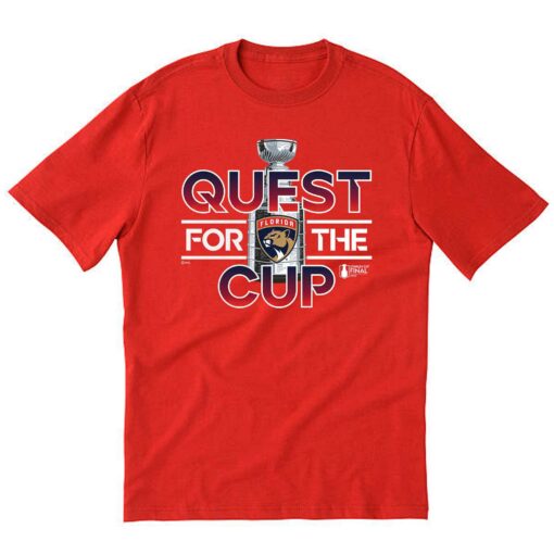 Florida Panthers Fanatics Branded 2023 Stanley Cup Final Quest T-shirt