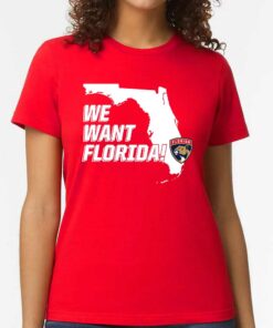 Florida Panthers We Want Florida Shirt Florida Panthers We Want Florida Shirt