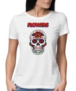 Flowers Miley Cyrus Song Skull Shirt