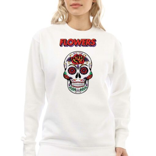 Flowers Miley Cyrus Song Skull Shirt