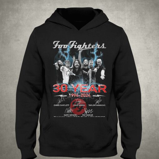 Foo Fighters 30 Years 1994-2024 Thank You For The Memoriea Unisex T-shirt